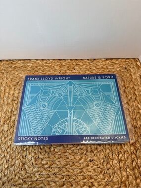 Frank Lloyd Wright 480 Decorative Sticky Notes - Nature & Form Set